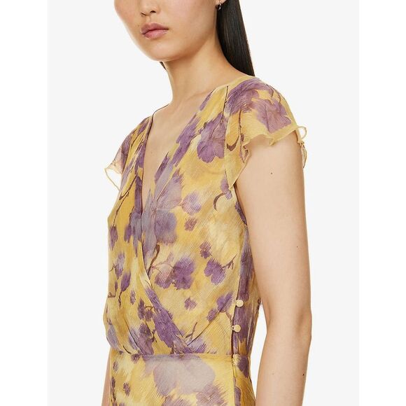 ✨BEC + BRIDGE Bernadette Floral Viscose Maxi Sz 2 Dress✨ - Picture 4 of 14